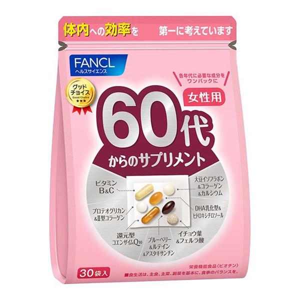 Вітамінно-мінеральний комплекс для жінок Fancl 60s Supplement for Women 30 packs (000024267)