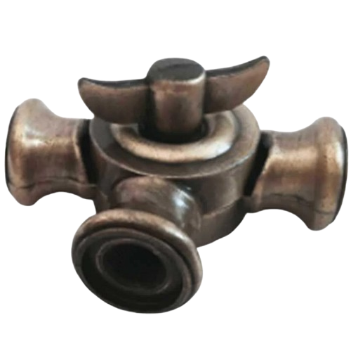 Шарнір поворотний із затискачем MR-011/3-5 Червона бронза (6316)