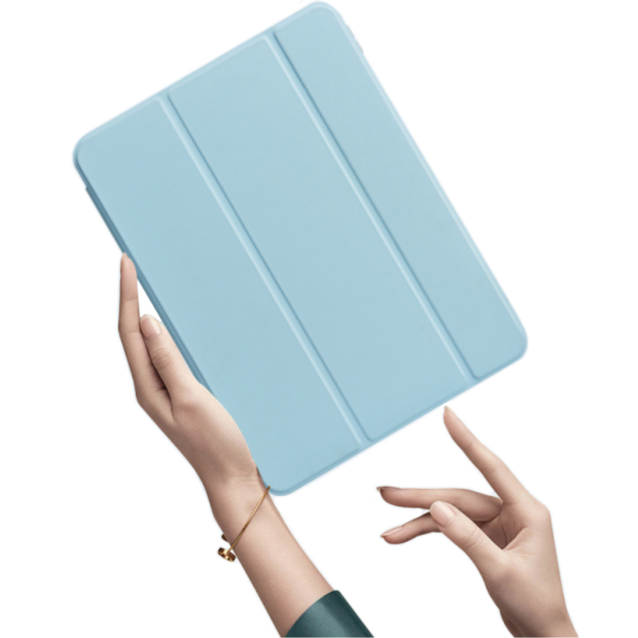 Чехол-книжка Wiwu Skin Feeling Protective Case for iPad Pro 12,9 5th Gen 2021 M1 6th Gen 2022 M2 Light Blue - фото 7