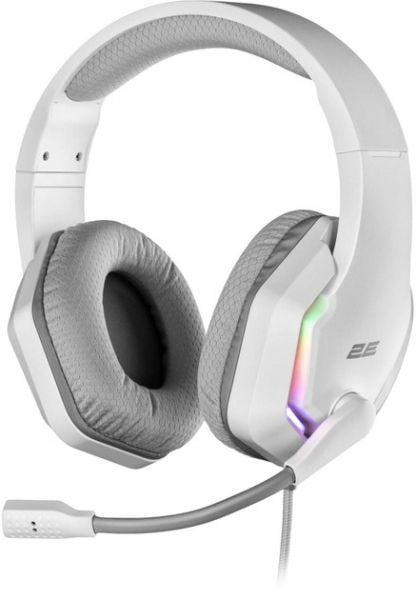 Наушники 2E GAMING HG315 RGB USB 7.1 White (2E-HG315WT-7.1)