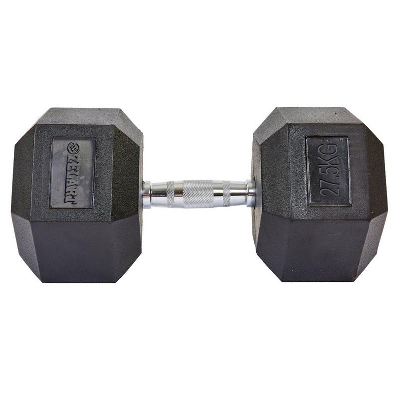 Гантель цільна Zelart TA-5159-27,5 шестигранна 1 шт. 27,5 кг (DR002843) - фото 3 Гантель цільна Zelart TA-5159-27,5 шестигранна 1 шт. 27,5 кг (DR002843) - фото 3