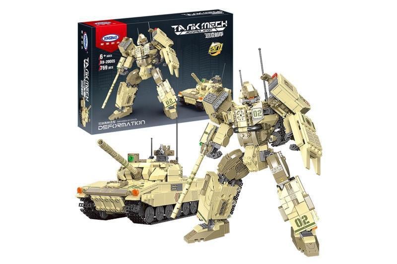 Конструктор Iblock Танк-трансформер 769 деталей (мс9900кон-4)