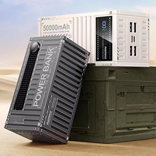 Повербанк Remax RPP-161 50000 mAh PD/QC 27W/22,5W White (101107) - фото 3 Повербанк Remax RPP-161 50000 mAh PD/QC 27W/22,5W White (101107) - фото 3