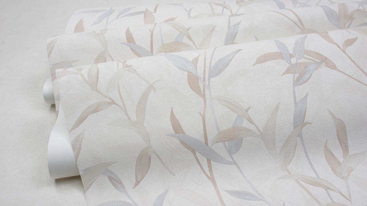 Шпалери флізелінові Sintra Liana 250518 Декор вініл гарячого тиснення 1,06х10,05 м Бежевий