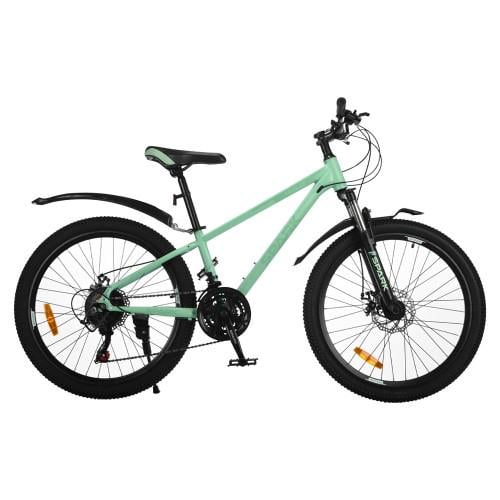 Велосипед SPARK HOLD колеса 24" стальная рама 12" Мятный (000239393)