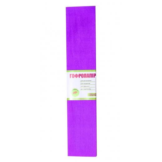 Папір гофрований 1 Вересня 110% 50x200 см Бузковий (701533)
