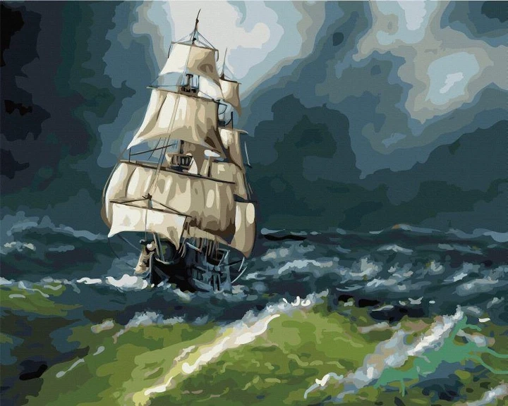 Картина за номерами Rainbow Art Шторм 40х50 см (GX43622)