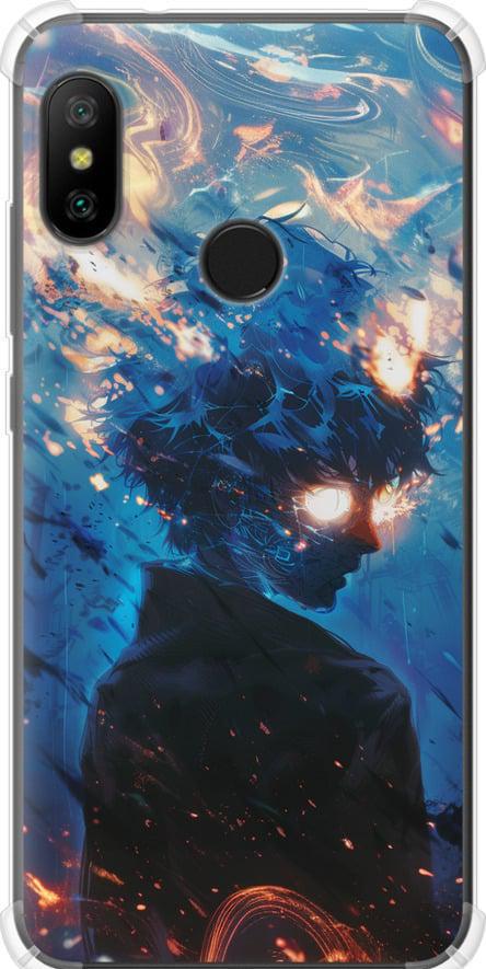 Чехол на Xiaomi Mi A2 Lite Сатору Годжо (6129sp-1522-42517) Чехол на Xiaomi Mi A2 Lite Сатору Годжо (6129sp-1522-42517)
