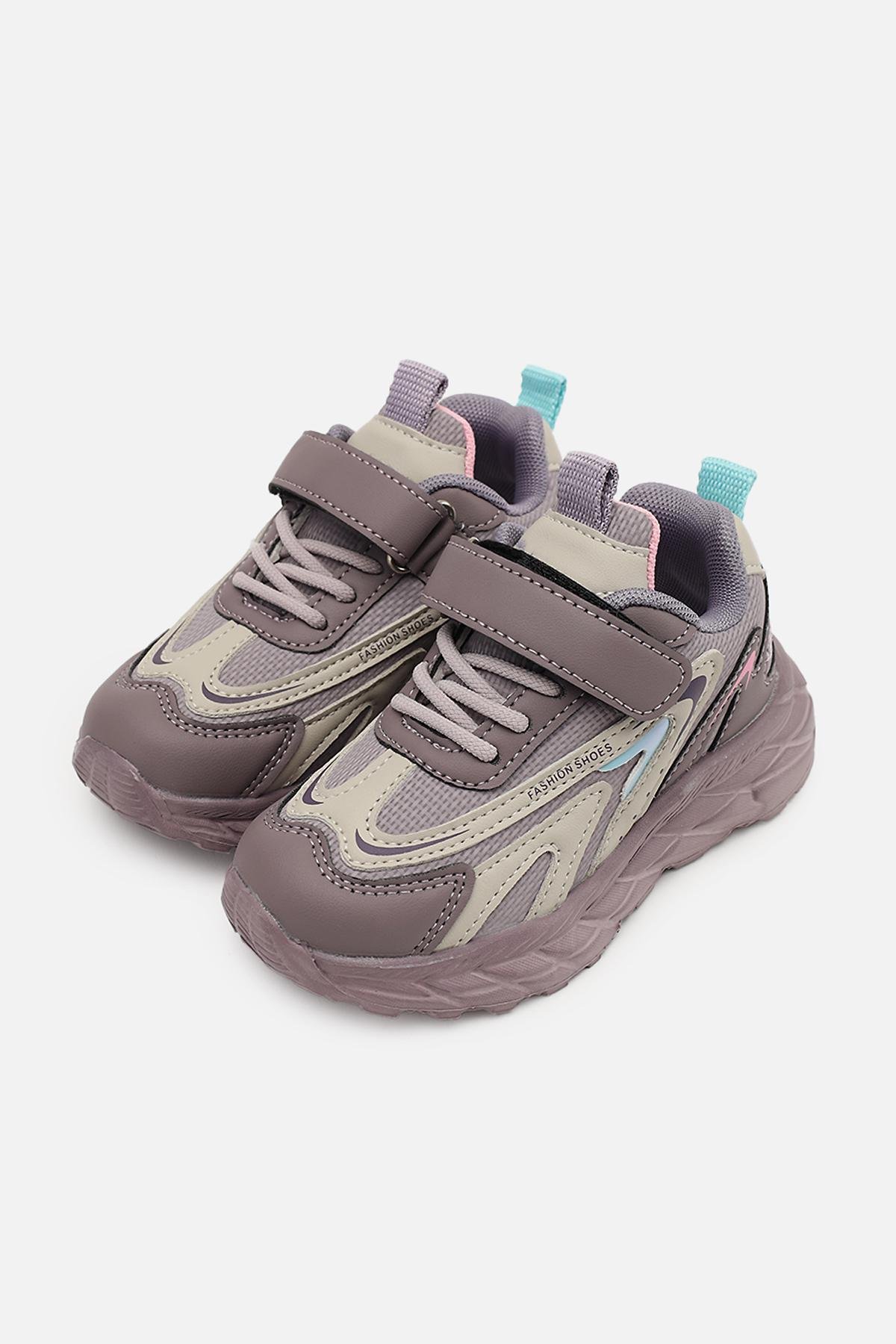 Кросівки для дівчинки ЦБ-00273865 на плоскій підошві р. 26 Бузковий (SKT001056558) - фото 3