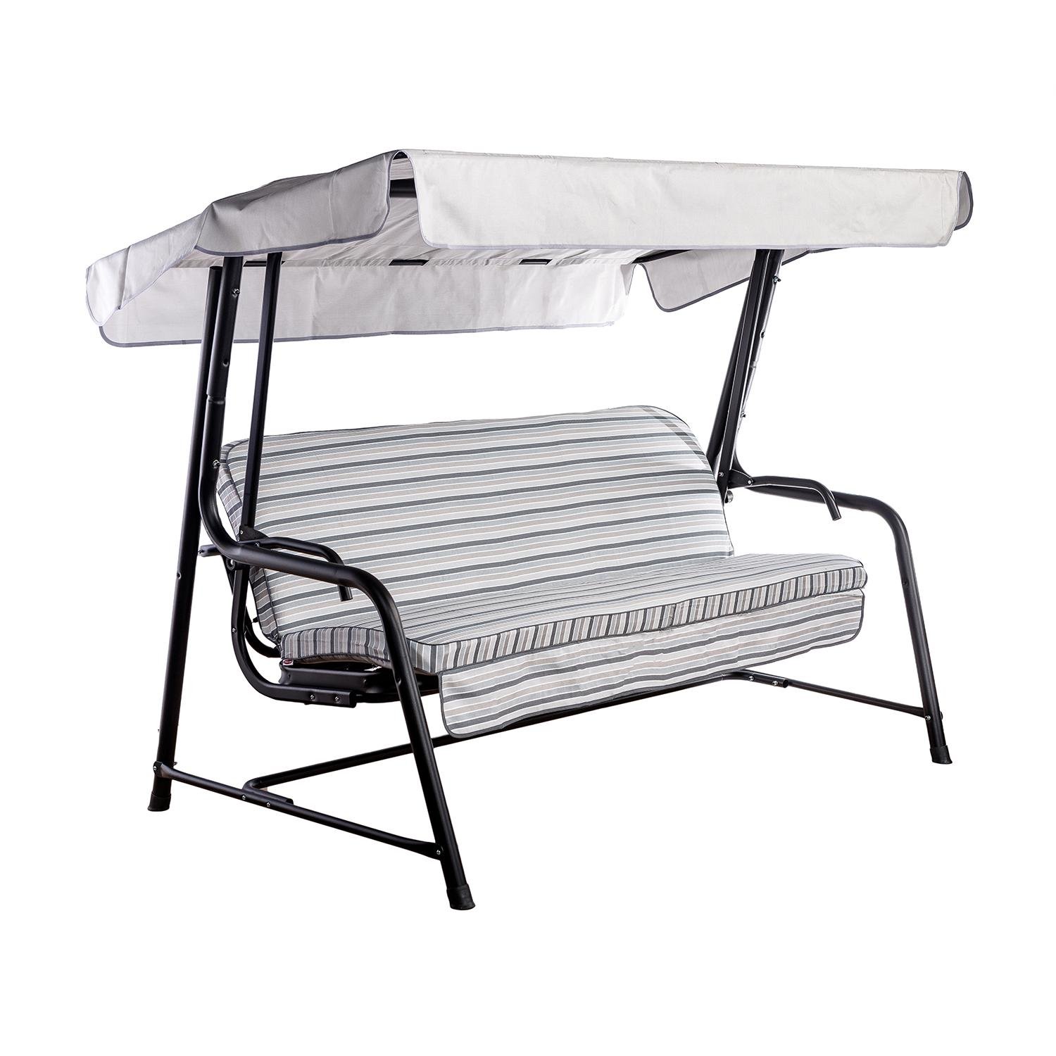 Качели садовые Ost-Fran Seattle тексилк М-102 крыша тексилк 2649 (3613)