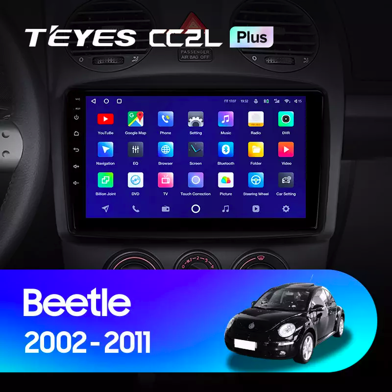 Автомагнітола штатна Teyes CC2L Plus 2/32 для Volkswagen Beetle A4 2002-2011 Android (1682240927) - фото 7