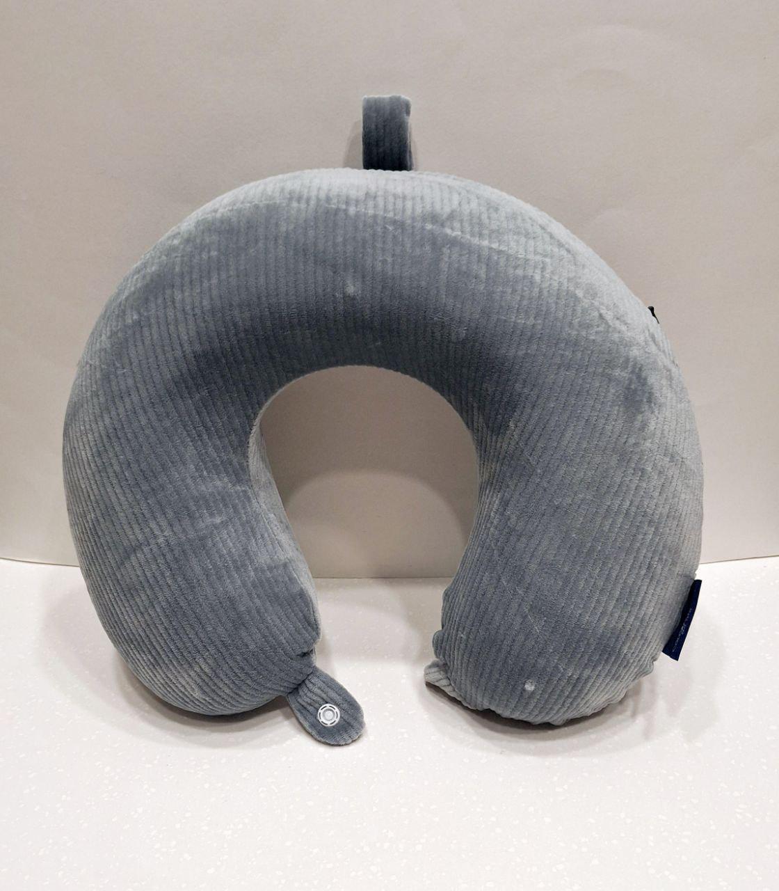 Подушка-рогалик дорожня Colorful Home з ефектом пам'яті Сірий (720) - фото 2