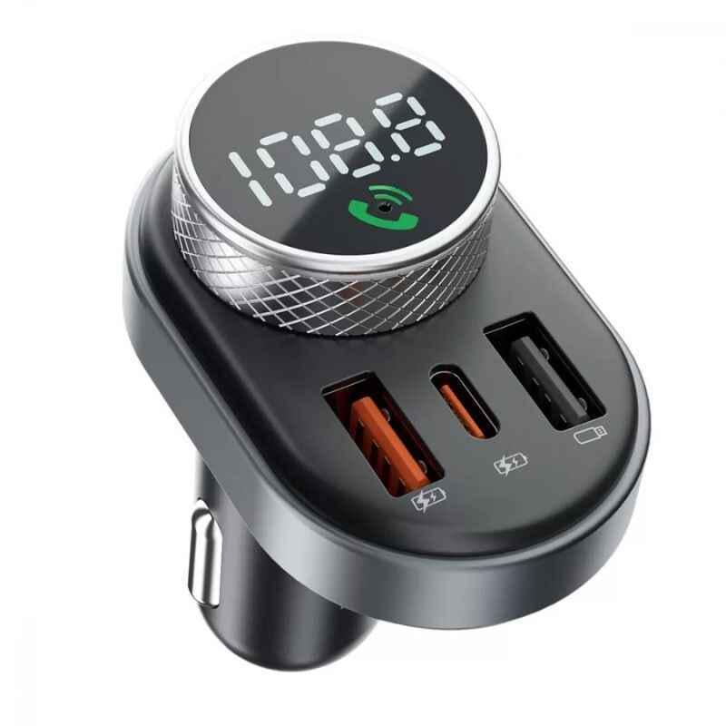 Зарядное устройство автомобильное Proove 30 Вт Type-C и USB PD QC3.0 для FM-трансмиттера Черный (50881)