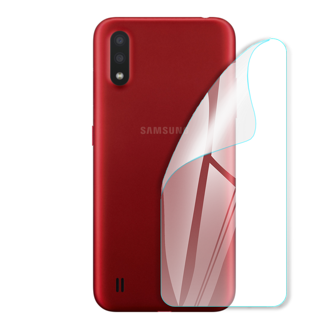 Защитная полиуретановая глянцевая пленка Edge Armor на корпус смартфона Samsung Galaxy A01 (PF-EG02CSG-001-153)