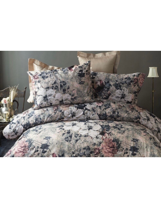 Комплект постельного белья Issimo Home Tencel семейное Solinda (CN38431)