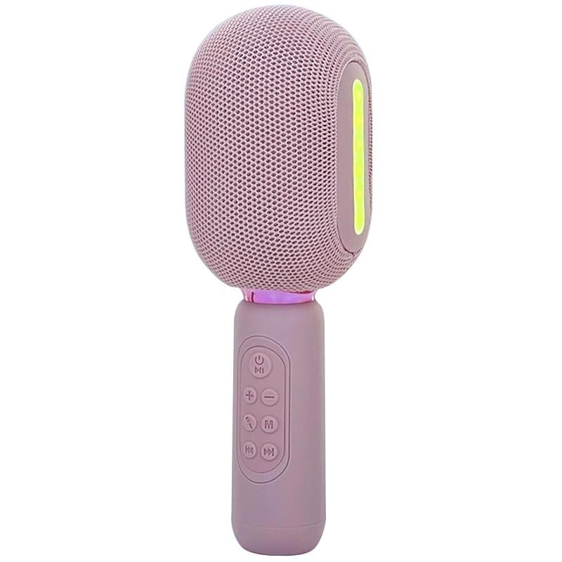 Микрофон-колонка для караоке KMC300 Pink (00000074205_2)