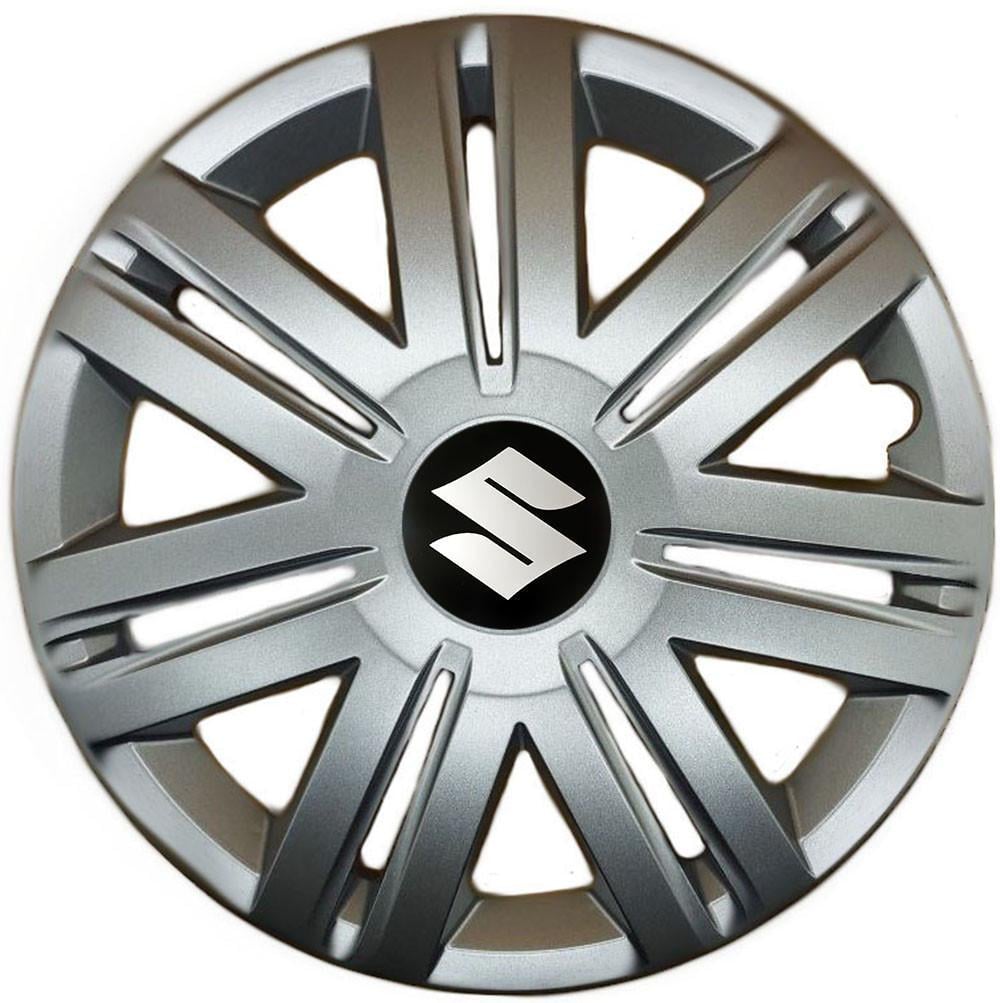 Колпаки модельные R14 Suzuki 203 4 шт. SJS Серебряный (2654556055)