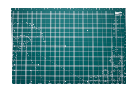 Макетный самовосстанавливающийся коврик Buromax для резки трехслойный А1 90х60 см (BM.6501)