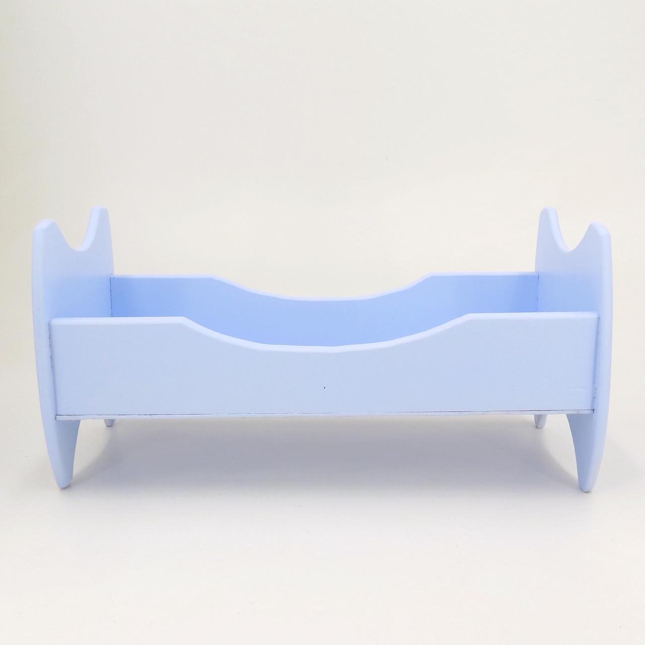 Кровать для кукол из дерева Жасмин Ирис (КРТ-000752) - фото 4