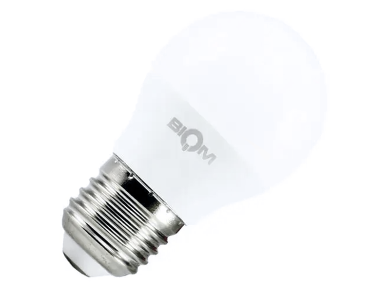 Светодиодная лампа Biom ВТ-544 G45 4Вт E27 4500K матовая