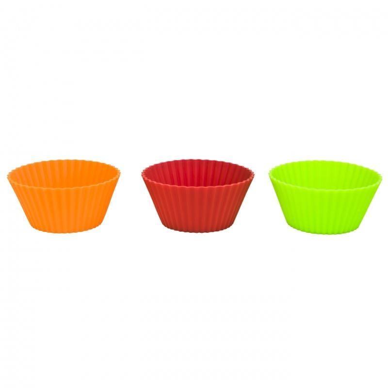 Форми для випічки Lora NRS2 Помаранчевий/Червоний/Зелений 6 шт.