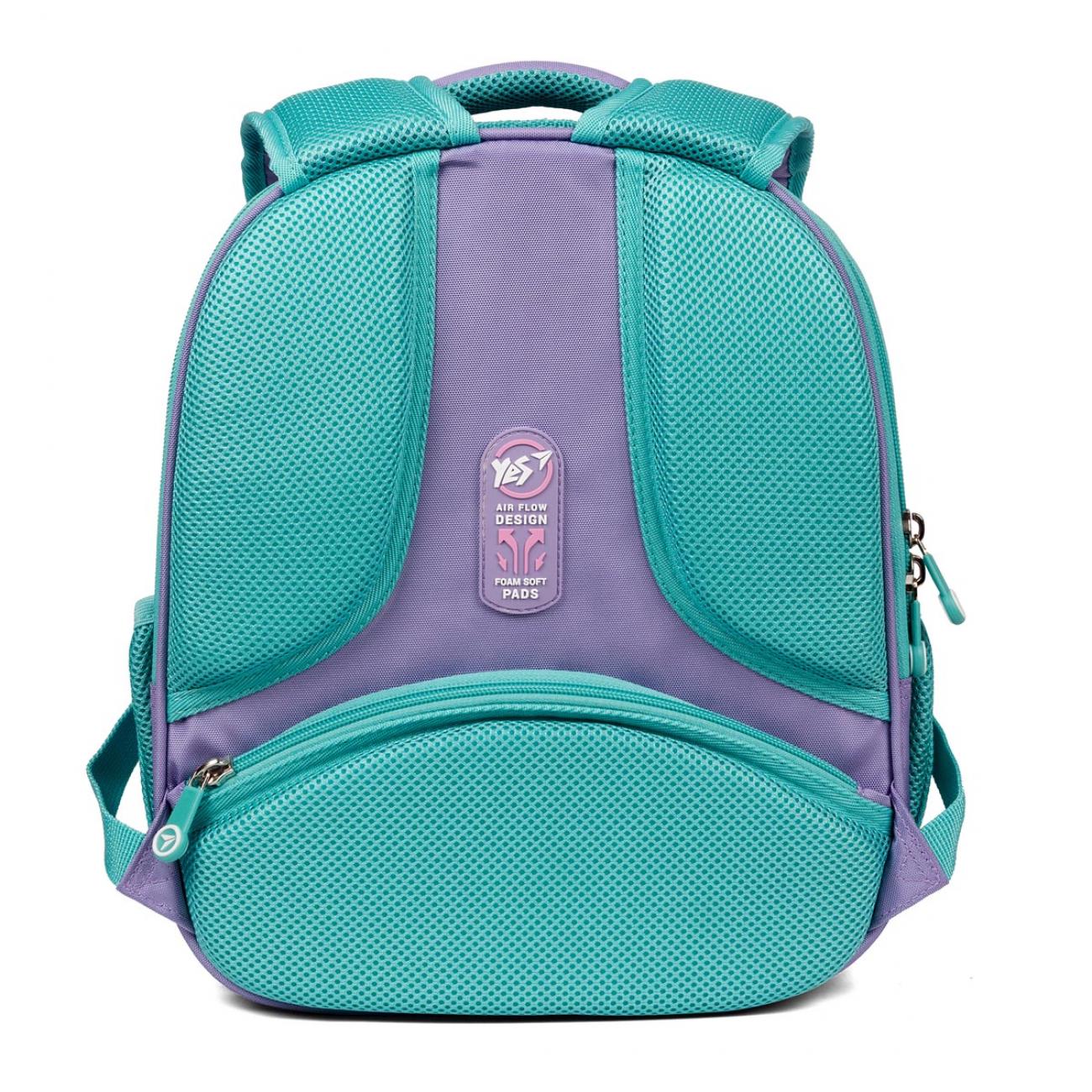 Шкільний рюкзак каркасний з ортопедичною спинкою YES Minecraft Pinky H-100 (550094/995066) - фото 8