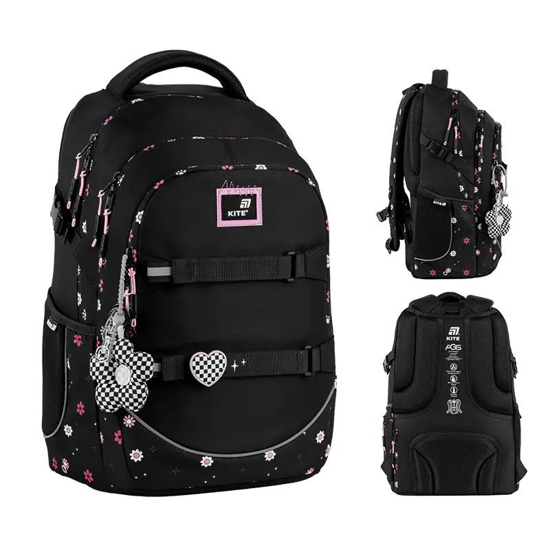 Школьный рюкзак с анатомической спинкой KITE Education teens K25-727L-4 (995336) - фото 9 Школьный рюкзак с анатомической спинкой KITE Education teens K25-727L-4 (995336) - фото 9