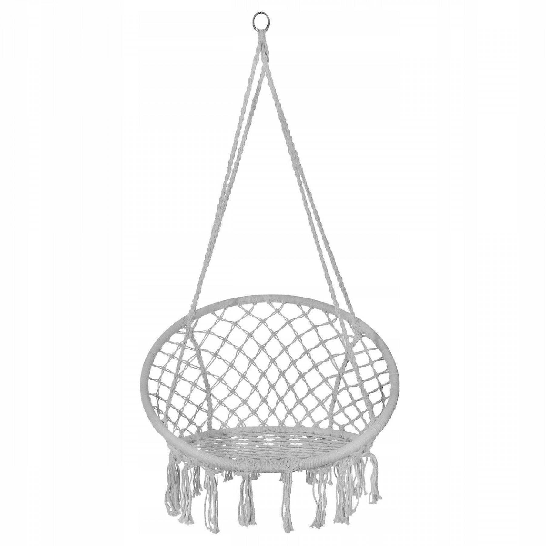 Крісло-гойдалка підвісне Springos SPR0040 плетене Grey - фото 10 Крісло-гойдалка підвісне Springos SPR0040 плетене Grey - фото 10