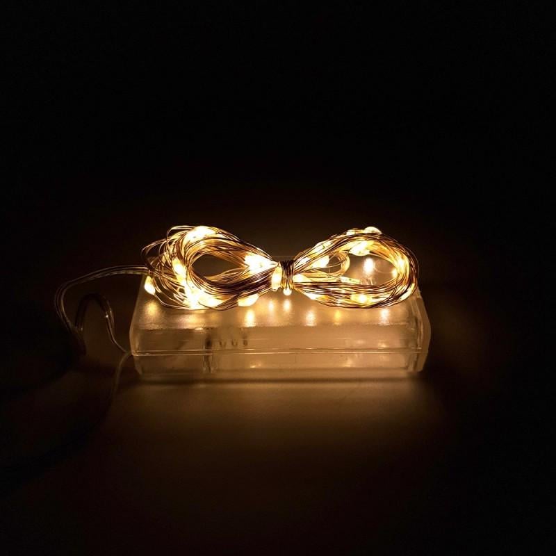 Гірлянда-роса Matrix Copper Wire 50WW-1 5 м Білий теплий (НФ-00007467)