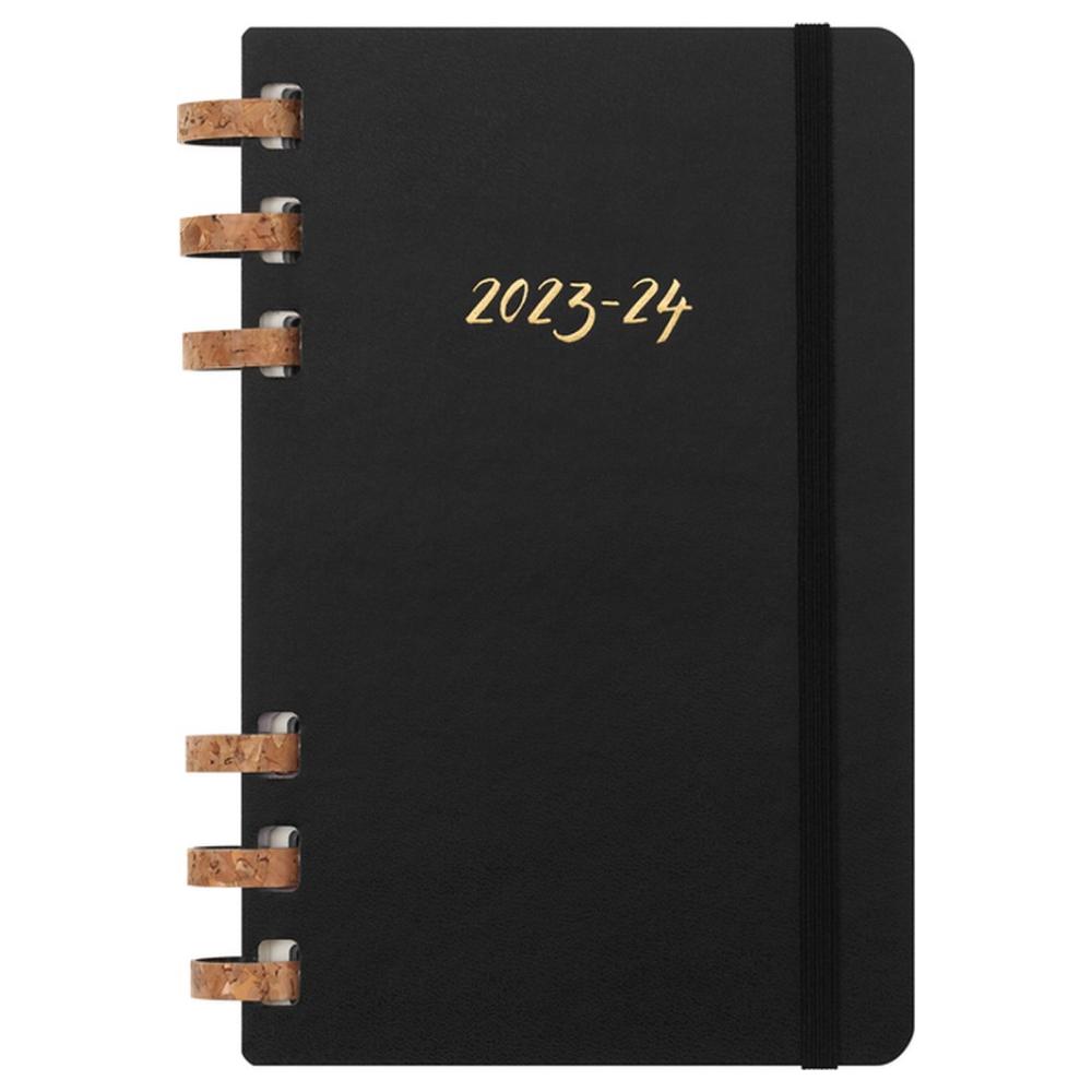 Еженедельник Moleskine 2023-2024 Spiral средний (DHSPB12AMWH3Y24)