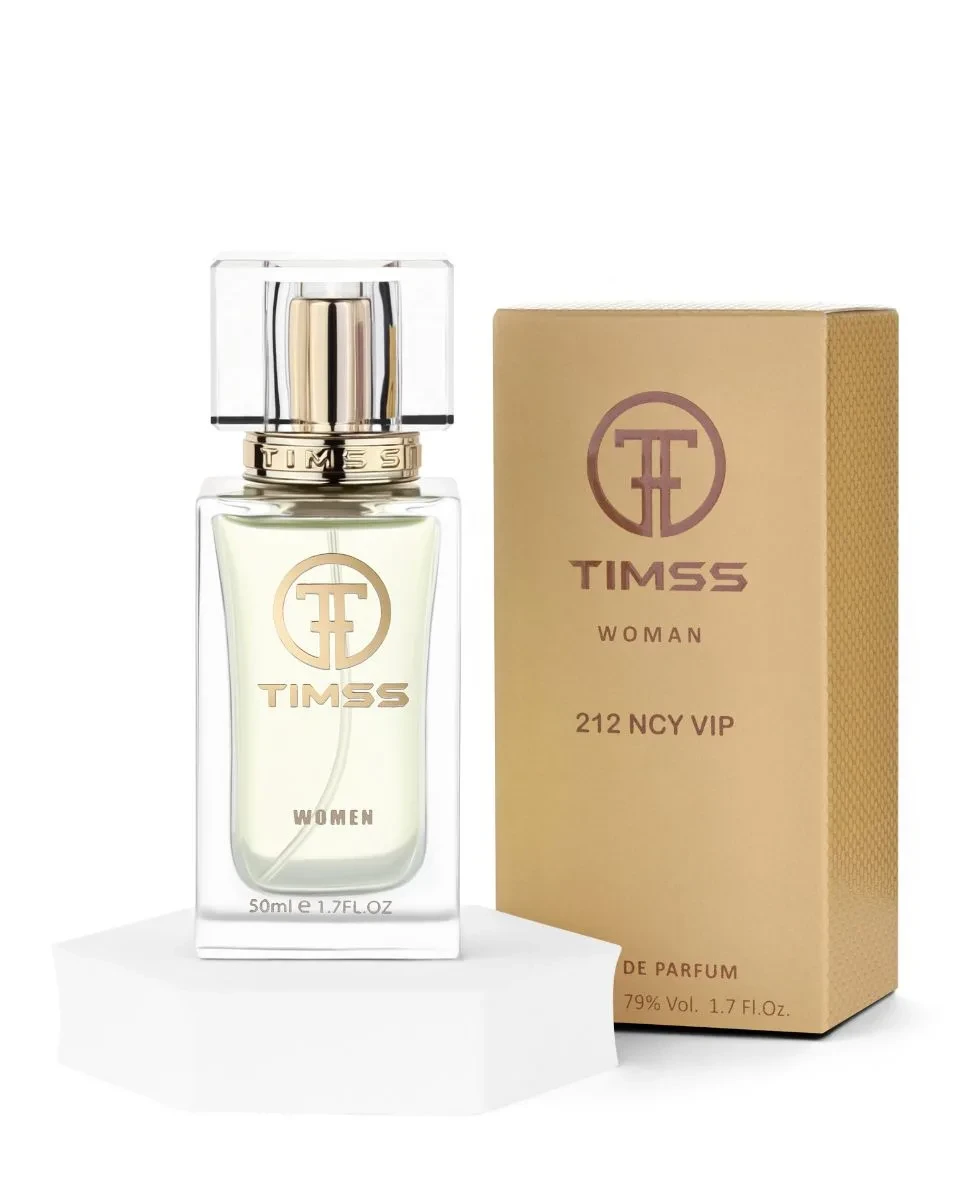 Парфюмерная вода женская TIMSS Carolina Herrera 212 VIP 50 мл (W369)