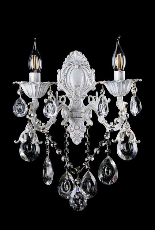 Бра свеча Ray B556M/2W WT+GD (IR005346)