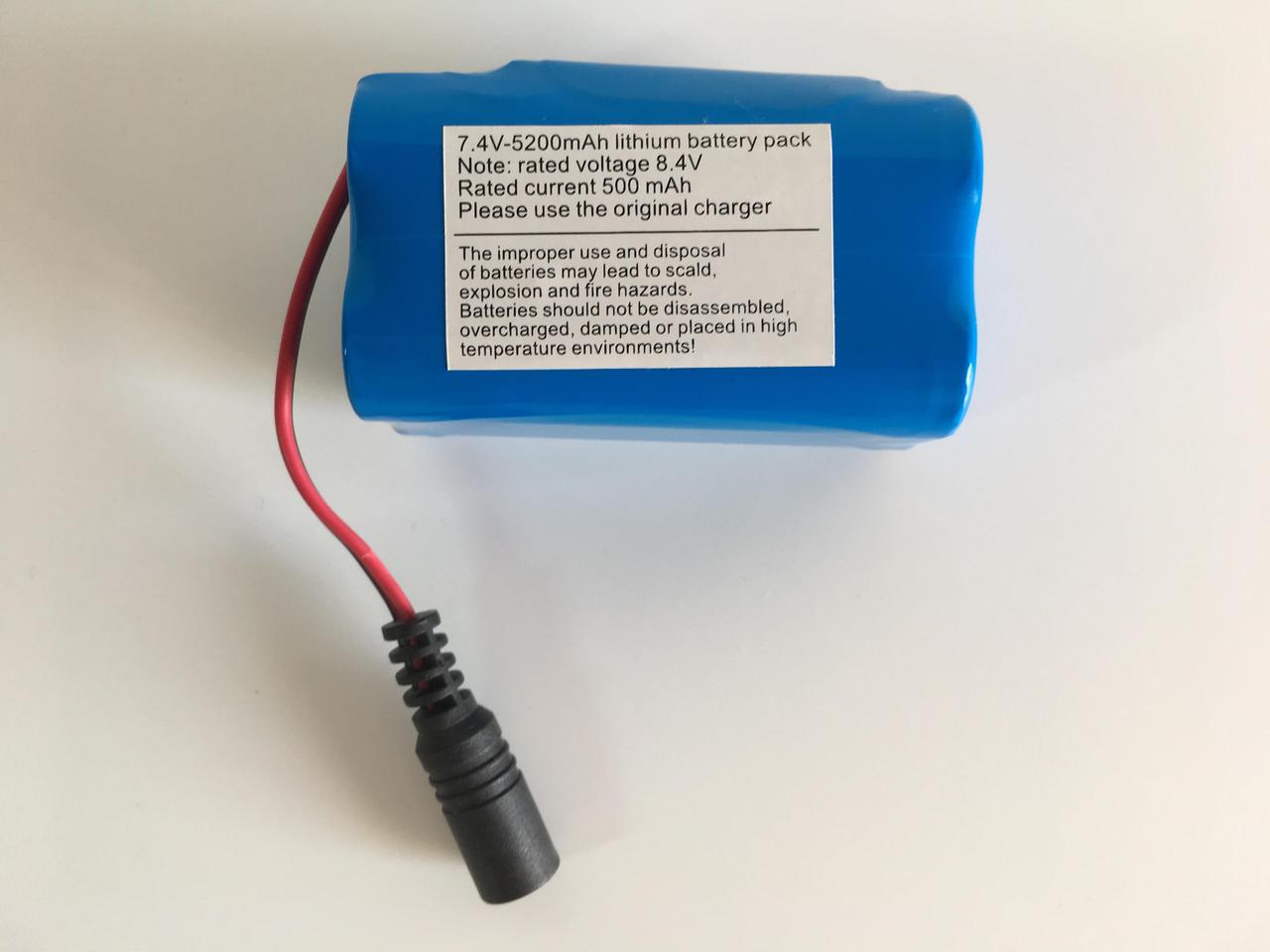 Батарея 5200 mAh для карповых корабликок Flytec/Lixada t118/t888/d13/d11/v010 и других