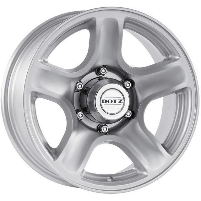 Литые диски Dotz Hammada 8,5x18 6x139,7 ET20 DIA110,1 Silver