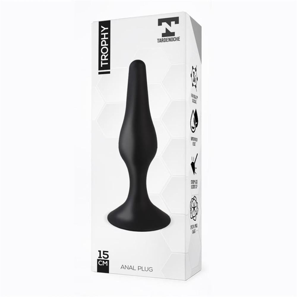 Анальная пробка Trophy Anal Plug Silicone Black