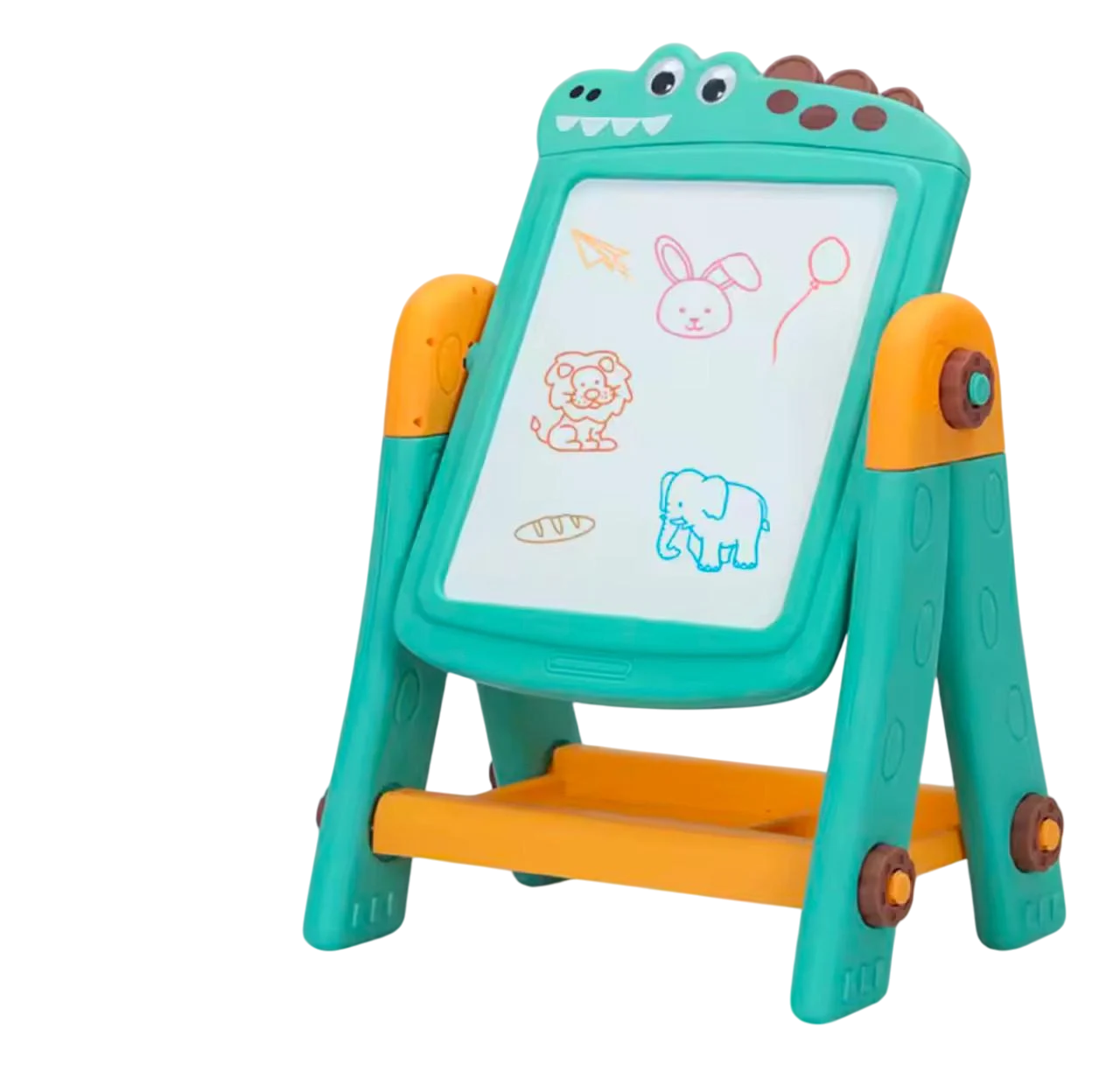 Мольберт двусторонний с конструктором/магнитно-маркерной/доской и аксессуарами (36)