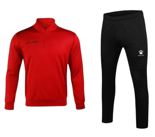 Спортивный костюм KELME LINCE 14 лет/XS Красно-черный (TT70611001.9611_K15Z418.9000)