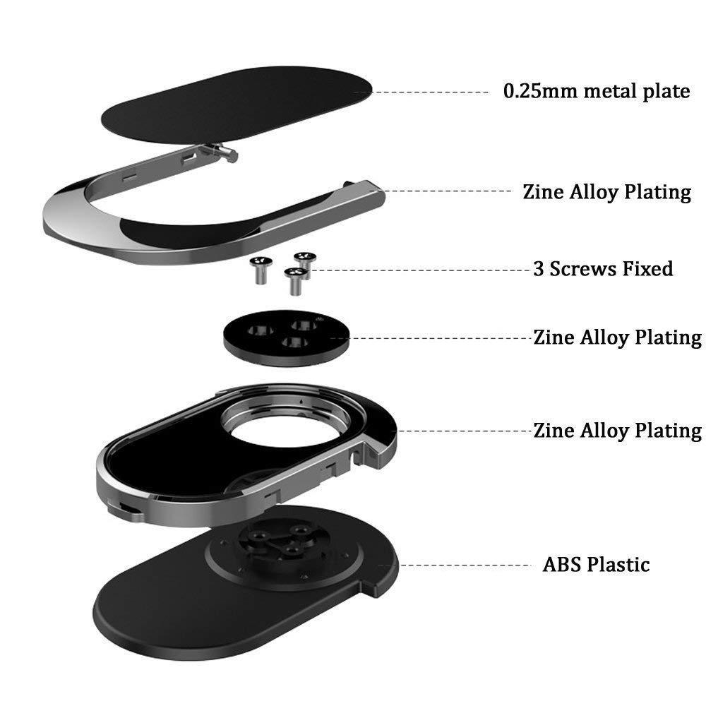 Кільце-тримач Escase ES-FR08 для смартфона Червоний - фото 9 Кільце-тримач Escase ES-FR08 для смартфона Червоний - фото 9