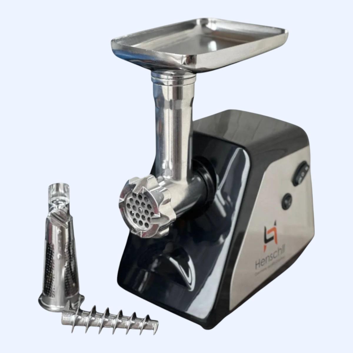 Електром'ясорубка шнекова із соковижималкою Henschll HS-0034 з функцією реверсу та захистом двигуна від перегріву 2500 Вт (є56) - фото 2