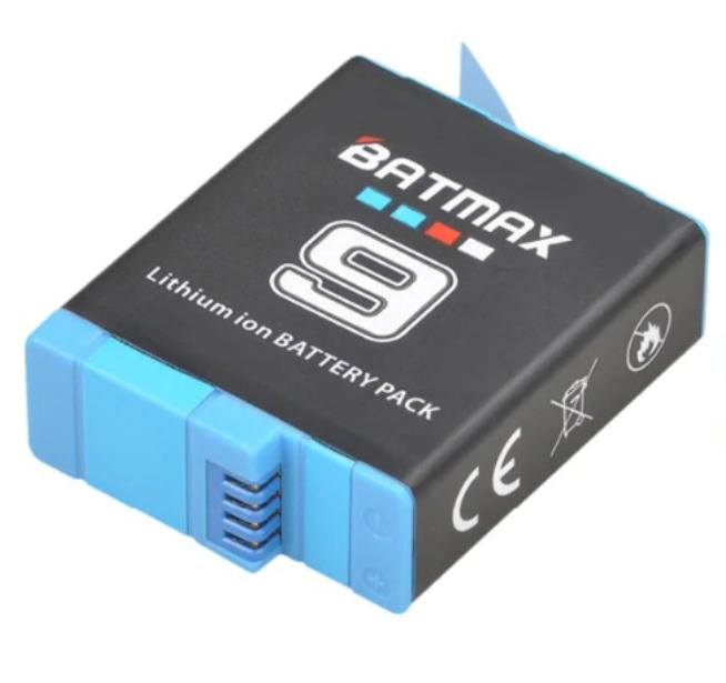 Акумулятор Batmax 1780 mAh для екшн камер GoPro Hero 9 аналог SPBL1B/AHDBT-901 - фото 2