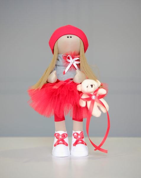 Лялька Тільда Таня ручної роботи (3008)