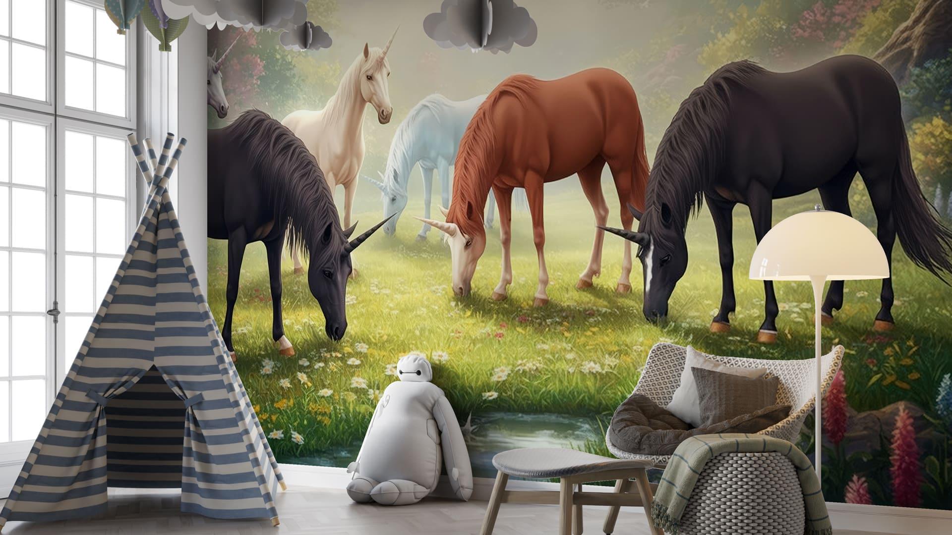 Фотообои флизелиновые Styleo Print-walls Магия зачарованного леса 0895 350х270 см (Pw-0895/3)