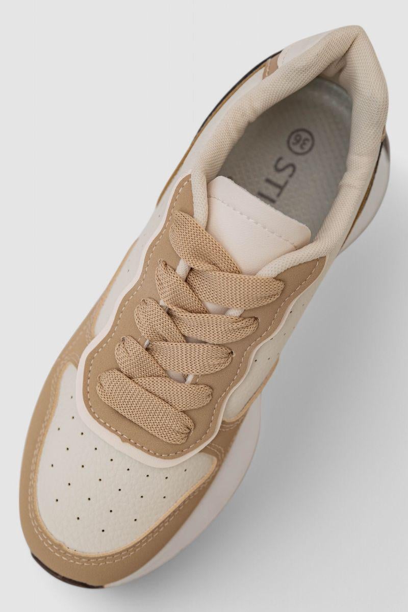 Кроссовки женские Stilli 248RXM50 р. 38 Бежево-коричневый (118459_839725) - фото 2 Кроссовки женские Stilli 248RXM50 р. 38 Бежево-коричневый (118459_839725) - фото 2