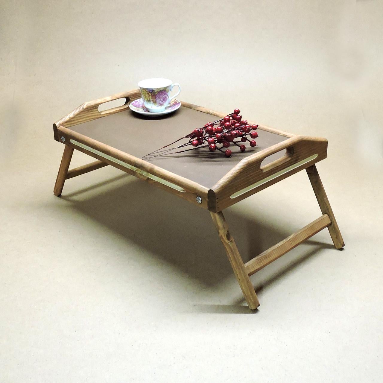 Столик-поднос для завтрака из дерева Флорида Айриш (СТП-000437)