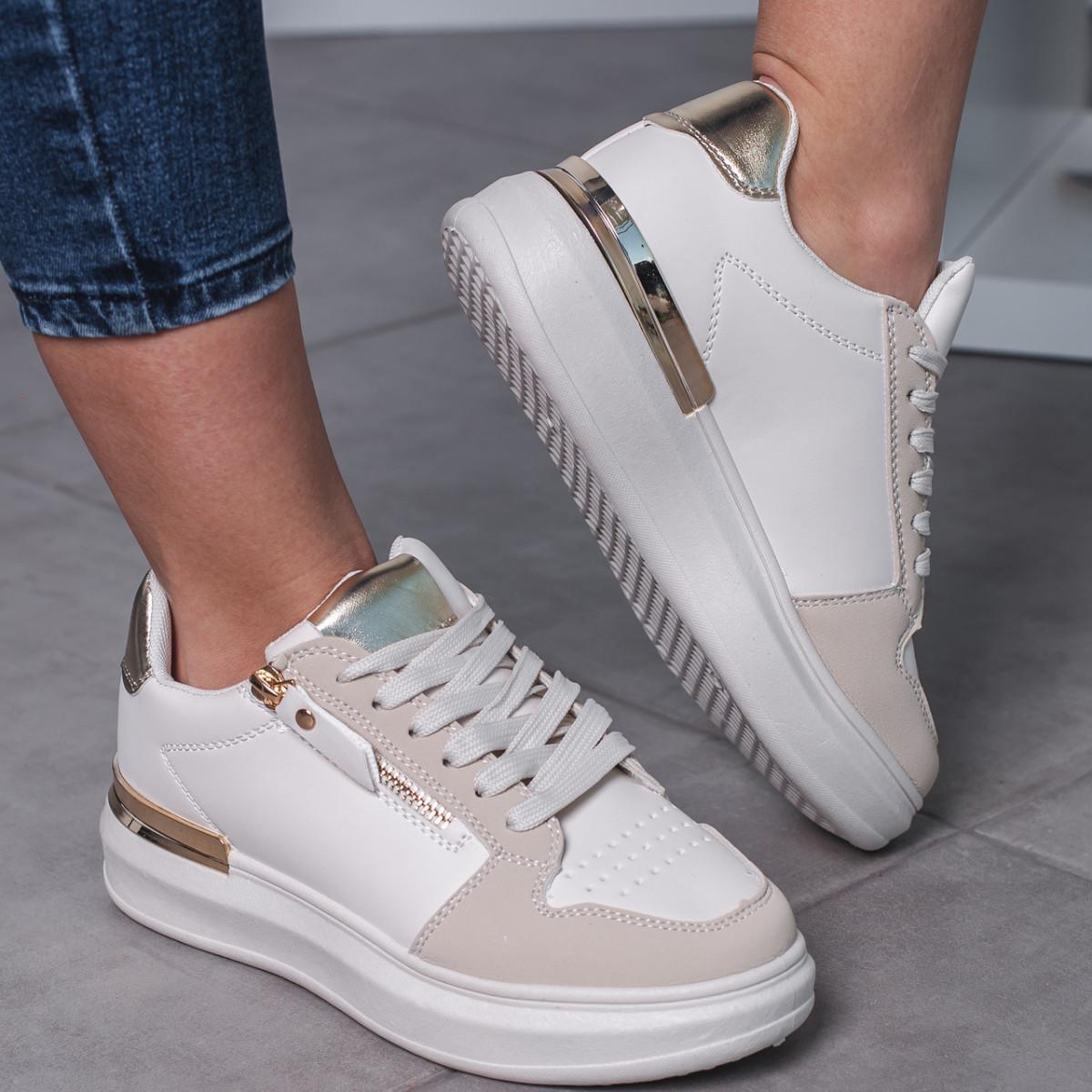 Кросівки жіночі Fashion р. 40 25 см Бежевий (3536)