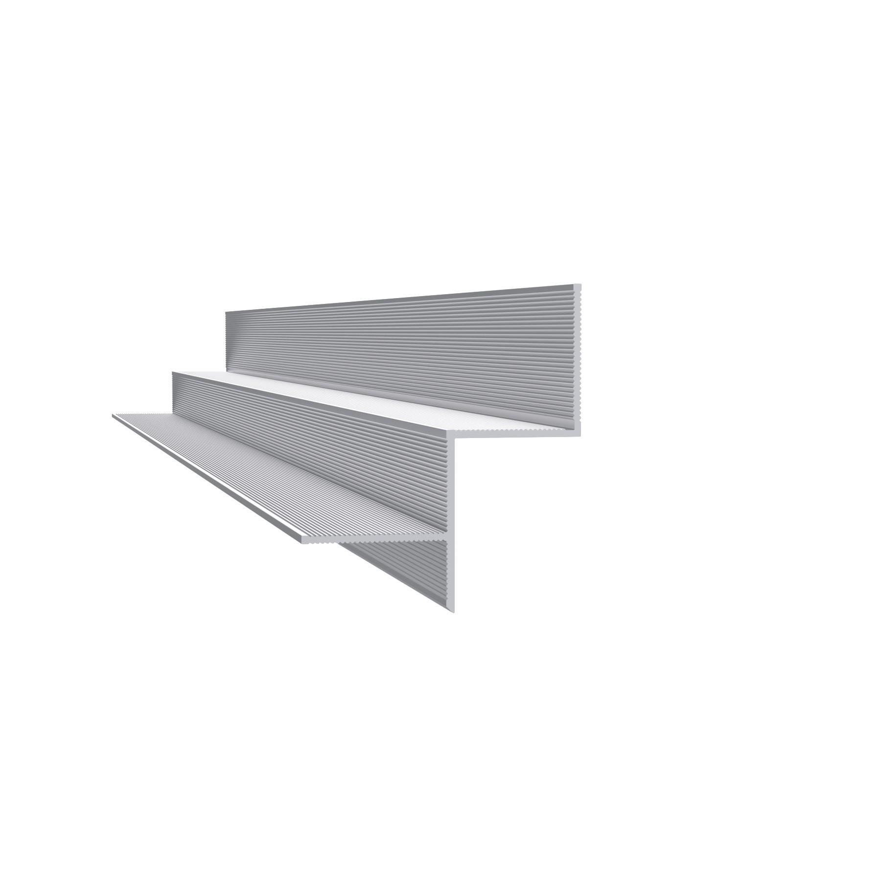 Профиль теневого шва ProfiLuxe SVT-202 20х2500 мм Без покрытия (24685180)