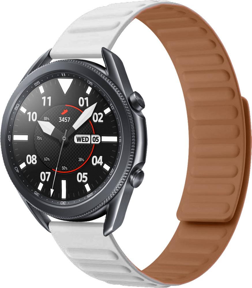 Ремінець Magneter для Galaxy Watch 3 45mm White (26635-29)