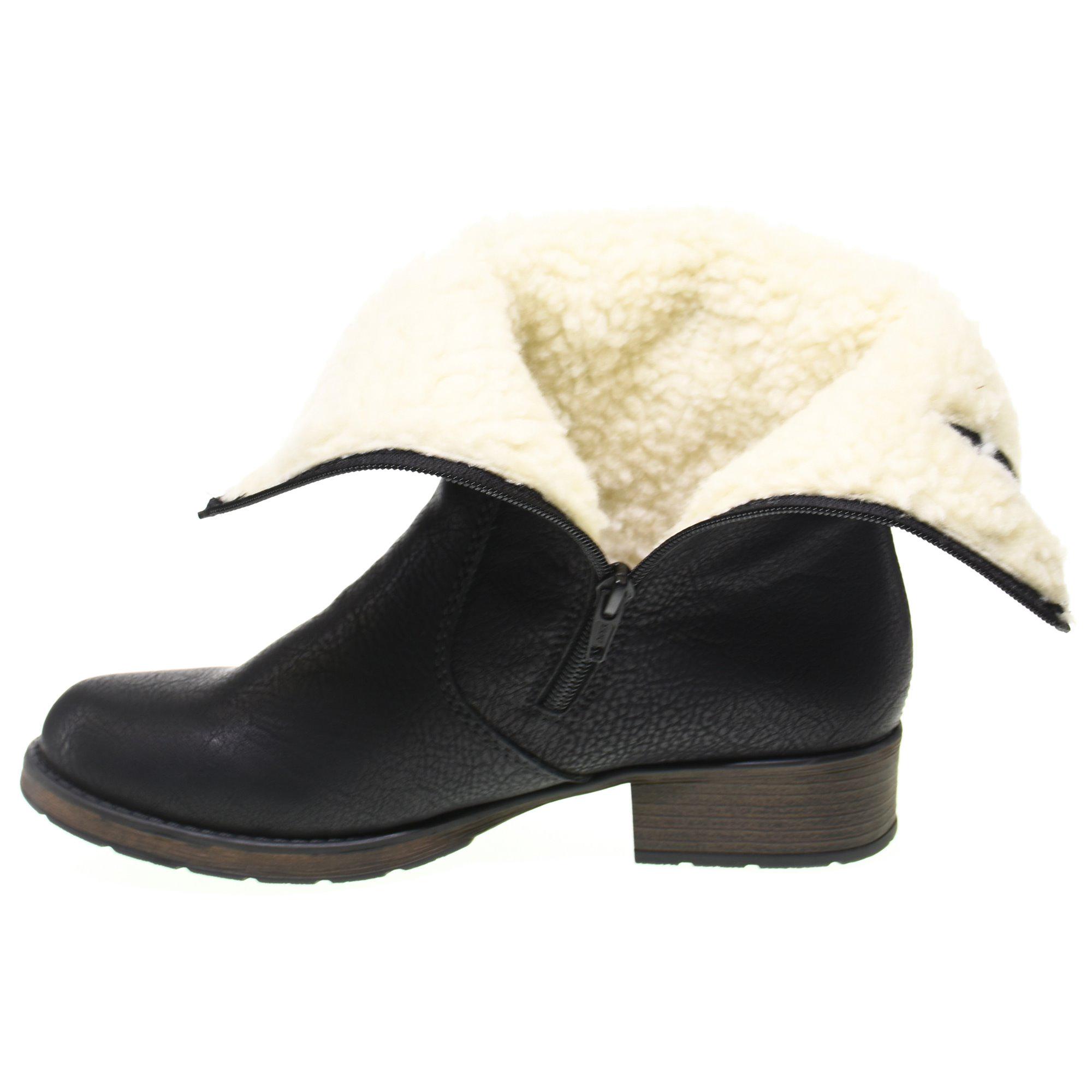 Напівчоботи жіночі зимові Rieker р. 36 Чорний (013355-36) - фото 6 Напівчоботи жіночі зимові Rieker р. 36 Чорний (013355-36) - фото 6