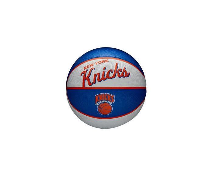 Баскетбольний м'яч Wilson NBA TEAM RETRO BSKT MINI NY KNICKS р. 3 (WTB3200XBNYK 3)