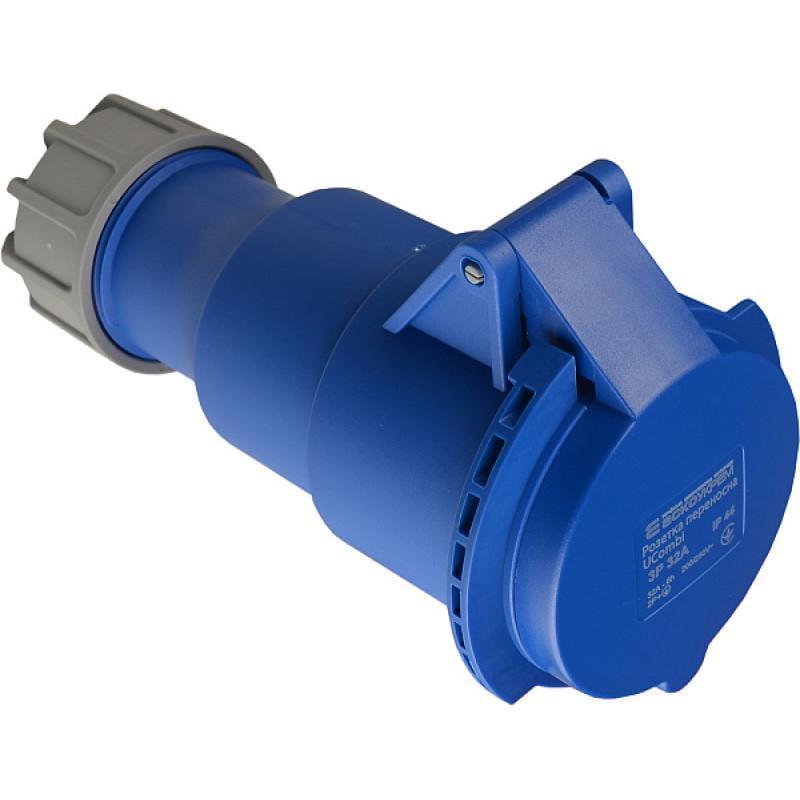 Розетка переносная АСКО-УКРЕМ UСombi полиамид 3P 32A IP 44 (A0080010119)